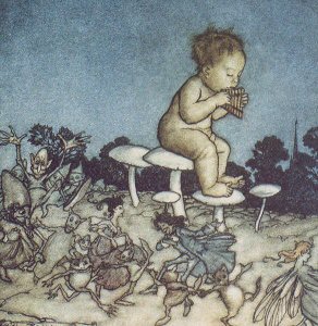 アーサー ラッカム ピーター パン Arthur Rackham Peter Pan In Kensington Gardens